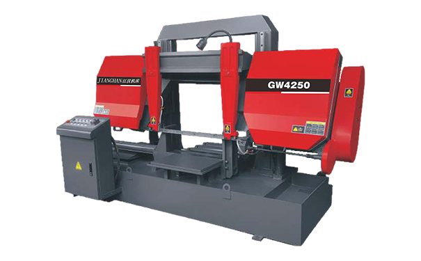 新邵GW4250双柱龙门卧式带锯床